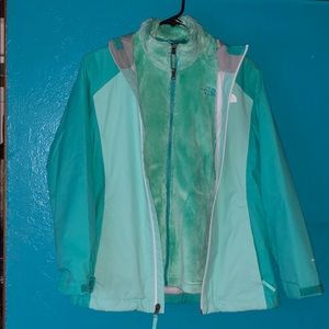 The North Face 2 piece jacket